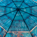 Зонт женский Zest 23845 6967 Узоры на синем