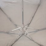 Зонт женский от солнца и дождя Fulton L752 3669 (Para Soleil) Горошек на белом