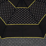 Зонт женский Doppler Derby 7202165 PL 11129 Круги, горох, желтая полоса
