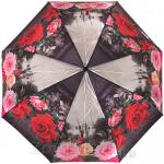 Зонт женский MAGIC RAIN 4333 11300 Замок в розах (сатин)