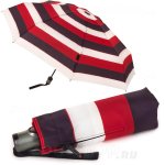 Зонт KNIRPS T.100 Small Duomatic 4905 Stripe Red