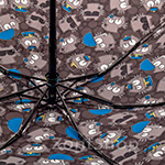 Зонт женский Nex 34921 6733 Серые Кошки