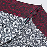 Зонт женский Doppler 744146521 (Style Poliester) 9536 Кружевной стиль Бордовый