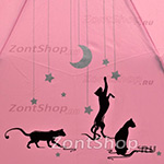 Зонт женский Airton 3512 4235 Звезды и кошки