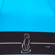 Зонт Три Слона L-3842 (A) 17976 Кошка Голубой