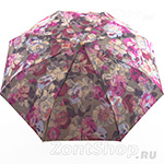 Зонт женский Три Слона 129 Жаккард 8301 Россыпь цветов