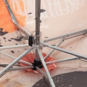 Зонт AMEYOKE M51-5S (11) Круги на бежевом