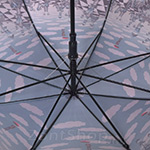 Зонт трость женский H.DUE.O H437 11527 Barbara Veronesi (Дизайнерский)