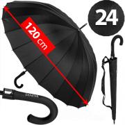 Зонт трость Diniya 2764 Черный в чехле