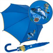 Зонт детский ArtRain 21553 (16623)  Лео и Тиг Синий