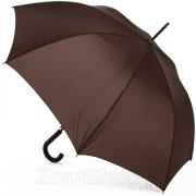 Зонт трость однотонный DripDrop 901 16757 Коричневый