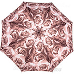 Зонт трость женский Fulton L600 1916 Бежевый с цветами
