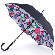 Зонт трость женский Fulton L754 4229 Яркие цветы (двусторонний)