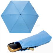 Компактный плоский зонт Три Слона L-4605 (D) 17896 Голубой (в сумку, карман)