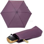 Компактный плоский зонт Три Слона L-4605 (D) 17897 Сиреневый темный (в сумку, карман)