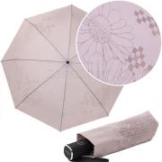 Компактный облегченный зонт Три Слона L-4898 (C) 17907 Цветы бабочки Бежевый