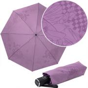 Компактный облегченный зонт Три Слона L-4898-C (17908) Цветы бабочки Сиреневый