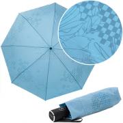 Компактный облегченный зонт Три Слона L-4898 (C) 17909 Цветы бабочки Голубой