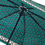 Зонт женский Doppler 74665 GFGG18 7329 Орнамент Зеленый (cатин)