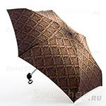 Зонт женский Zest 25519 7563 Орнамент Коричневый