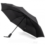Зонт мужской сверхпрочный ветроустойчивый DOPPLER 7443163-WSZ Черный однотонный