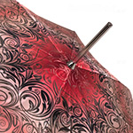 Зонт трость женский DOPPLER 714765-E (11339) Свет узоров красный
