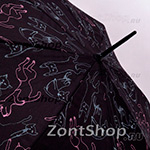 Зонт трость женский Fulton дизайнер SIMEON FARRAR E447 2451 Cats & Dogs Кошки и Собаки