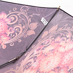 Зонт женский Три Слона 139 (E) 9267 Цветы и орнамент (сатин)