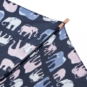 Зонт трость от солнца и дождя Fulton L914 4255 (UPF 50+) Слоны