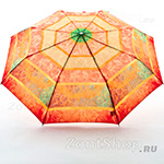 Зонт женский Zest 23625 7273 Яркие цветочные узоры
