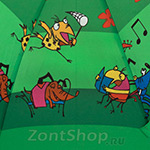 Зонт детский Zest 21551 2667 Веселые Жучки (с фонариком)