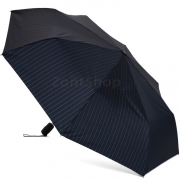Ветроустойчивый зонт Три Слона М-8801 (17871) Полоса сине-белая Темно-синий