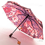 Зонт женский Zest 24665 (0063) 7011 Цветочный рисунок на холсте