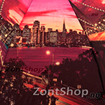 Зонт женский Zest 23945 4082 Манхэттенский мост