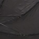 Зонт трость женский Fulton L600 1609 Черный горох с рюши и кистями