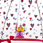 Зонт детский Zest 51510 (04) 8102 Принцесса (прозрачный)