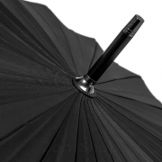 Зонт трость Diniya 2763 Черный в чехле
