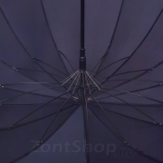 Зонт трость AMEYOKE L70 (02) Синий, гладкая ручка