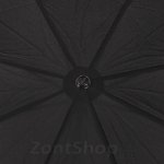 Большой ветроустойчивый мужской зонт для двоих DOPPLER 74366-N Черный однотонный