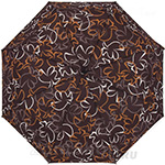 Зонт женский Doppler Derby 7440265 PT 11092 Цветочный контур коричневый