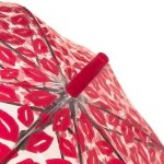 Зонт трость женский прозрачный Fulton Lulu Guinness L719 2342 Губы (Дизайнерский)
