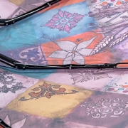 Зонт женский LAMBERTI 74742 (16062) Цветочные лоскутки
