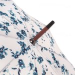 Зонт трость женский Fulton L056 2768 Синие цветы