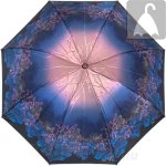 Зонт наоборот женский Три Слона 100 Q/JS 13435 Цветочное созвездие (обратное закрывание, сатин)