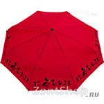 Зонт женский Doppler 7441465 C3 Кошки 6687 Красный