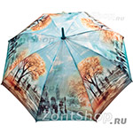 Зонт трость женский Zest 21625 86 Осень в Лондоне
