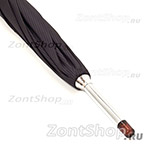 Надежный с усиленным, стальным каркасом зонт трость мужской DOPPLER 74967 (5625) Полоса Черный