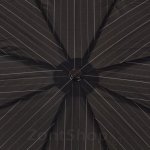 Большой надежный мужской зонт для двоих DOPPLER 74367 Magic XM (1554) Полоса Черный