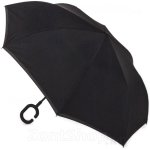 Зонт трость наоборот женский Ame Yoke L-59 (01) 13056 Цветочная лазурь