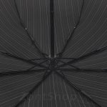 Большой надежный мужской зонт для двоих DOPPLER 74367 Magic XM (1554) Полоса Черный